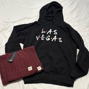 Black Las Vegas Hoodie